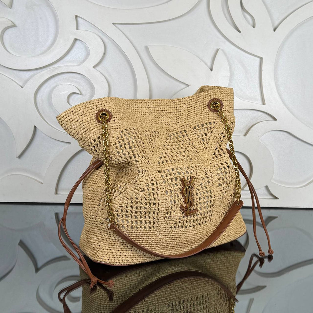 Saint Laurent Jamie Shopping Bag in Raffia

34x32 cm 
910866 ⭐️
