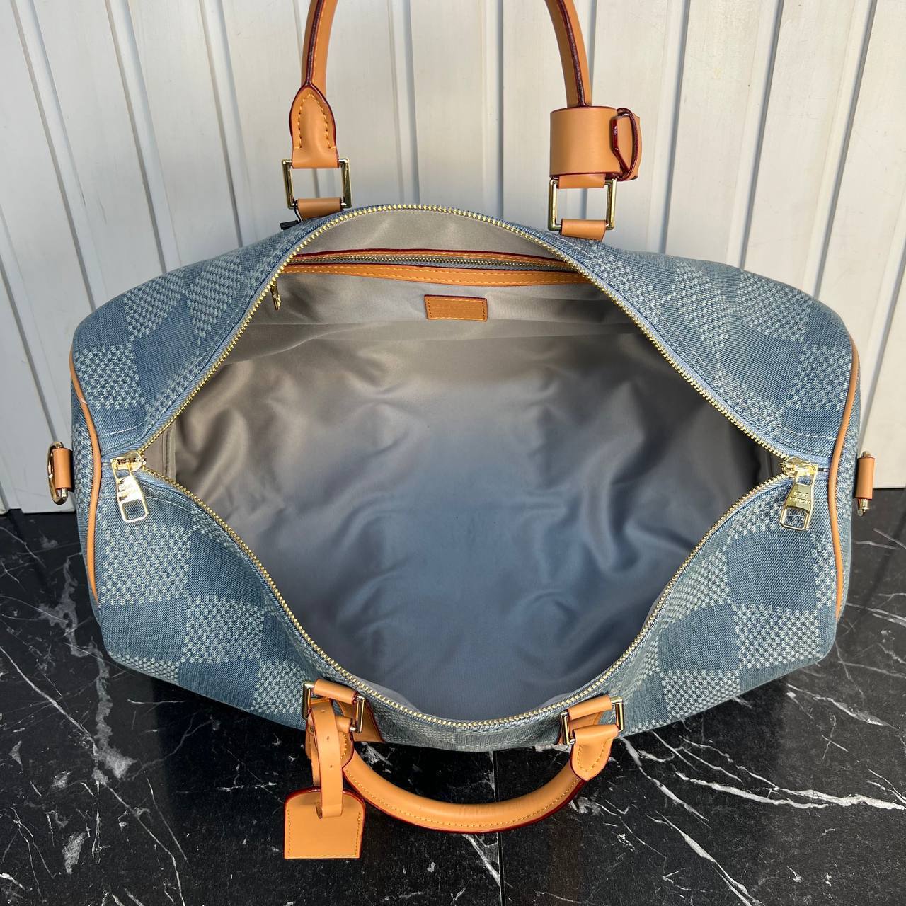 Louis Vuitton Keepall Bandouliere 
Denim 50 cm

6119 ⭐️