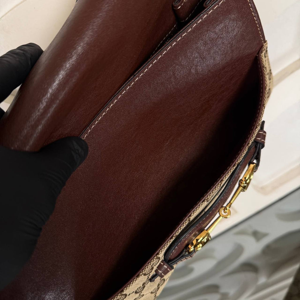Gucci Horsebit Ristretto Handbag

26x16 cm 
910871 ⭐️