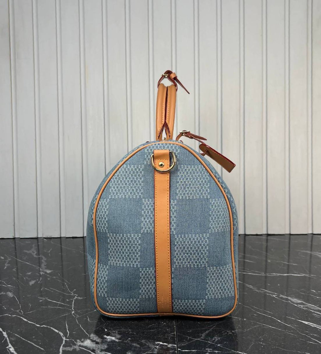 Louis Vuitton Keepall Bandouliere 
Denim 50 cm

6119 ⭐️