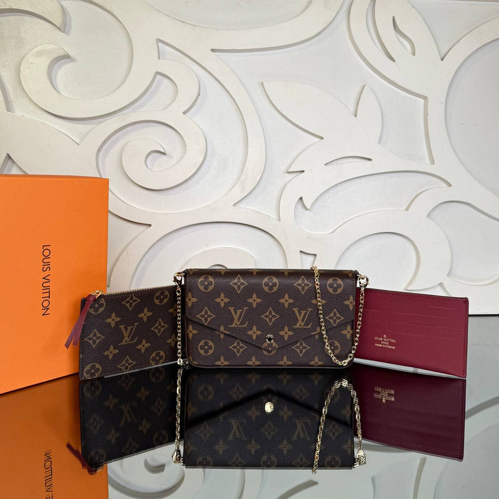 Louis Vuitton Felicie Pochette Monogram 

96.A ⭐️