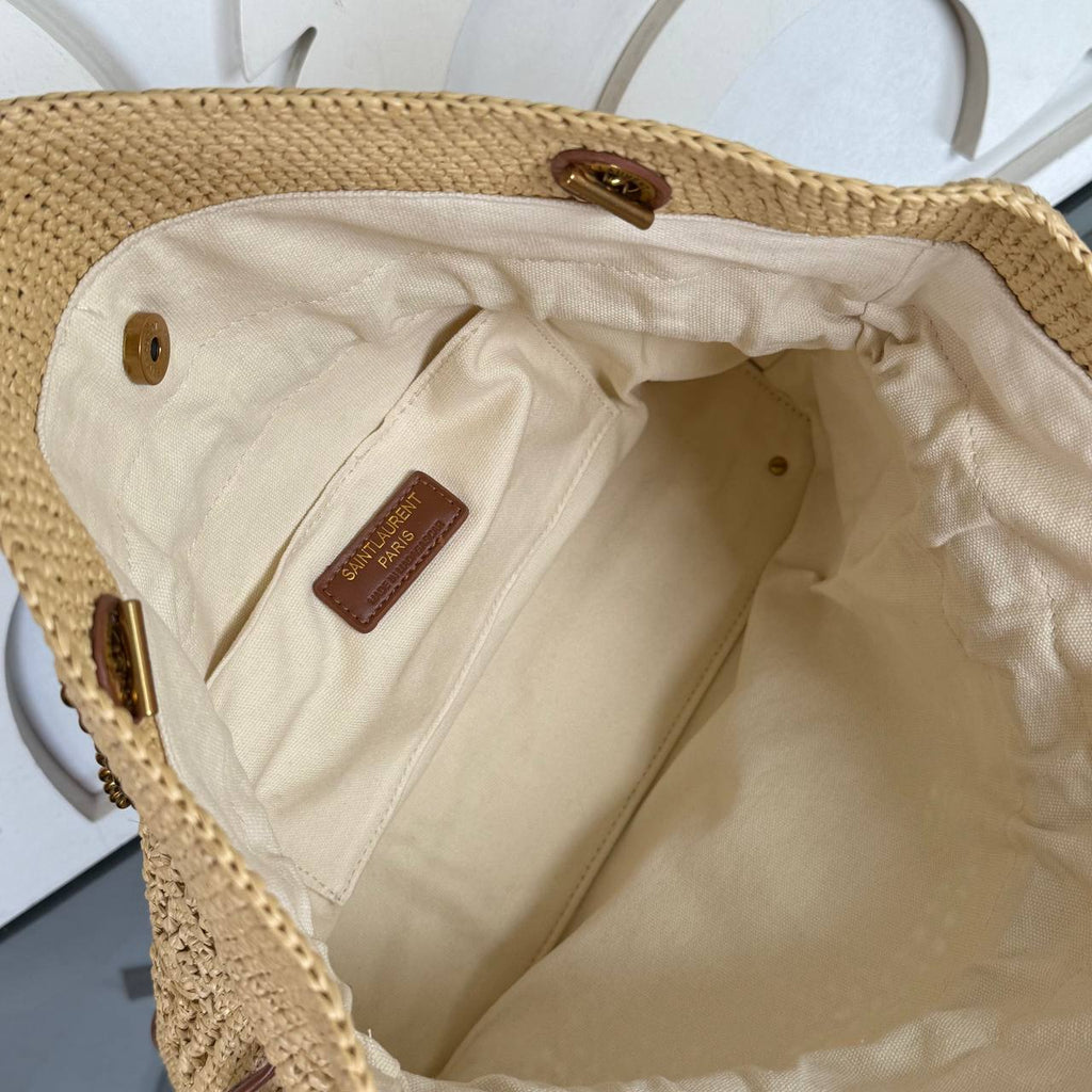 Saint Laurent Jamie Shopping Bag in Raffia

34x32 cm 
910866 ⭐️