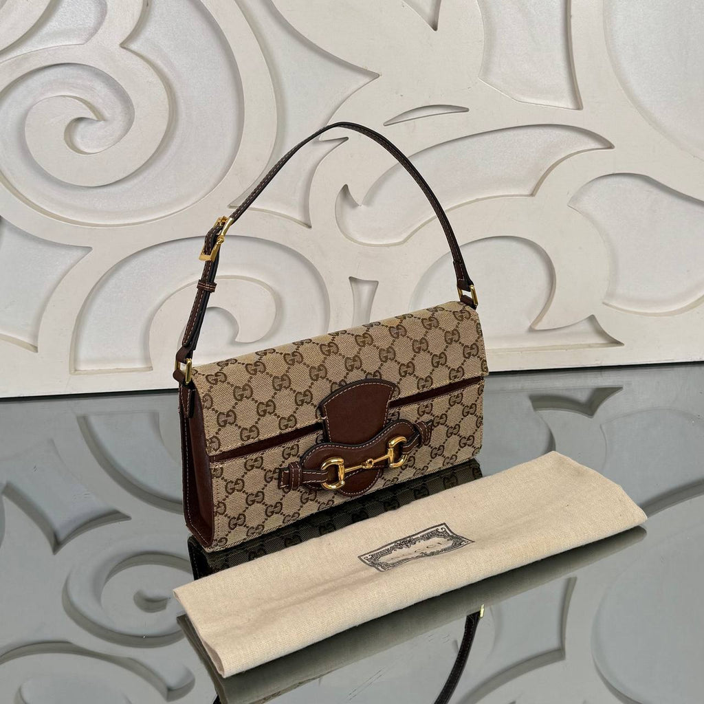 Gucci Horsebit Ristretto Handbag

26x16 cm 
910871 ⭐️