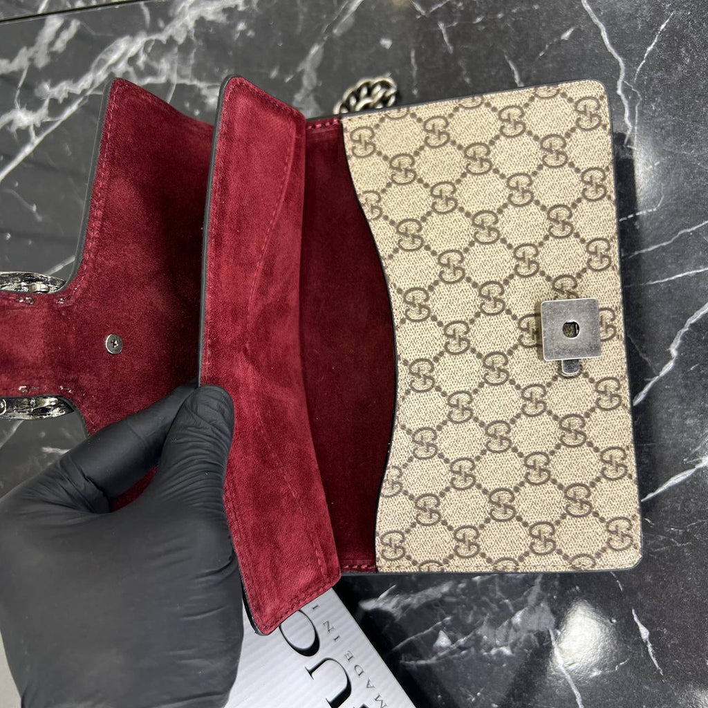 Gucci Dionysus Small Bag 

21x16 cm 
5228 ⭐️