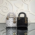 Christian Dior Lady Dior Python Small Bag 

17x16 cm 
210122 ⭐️