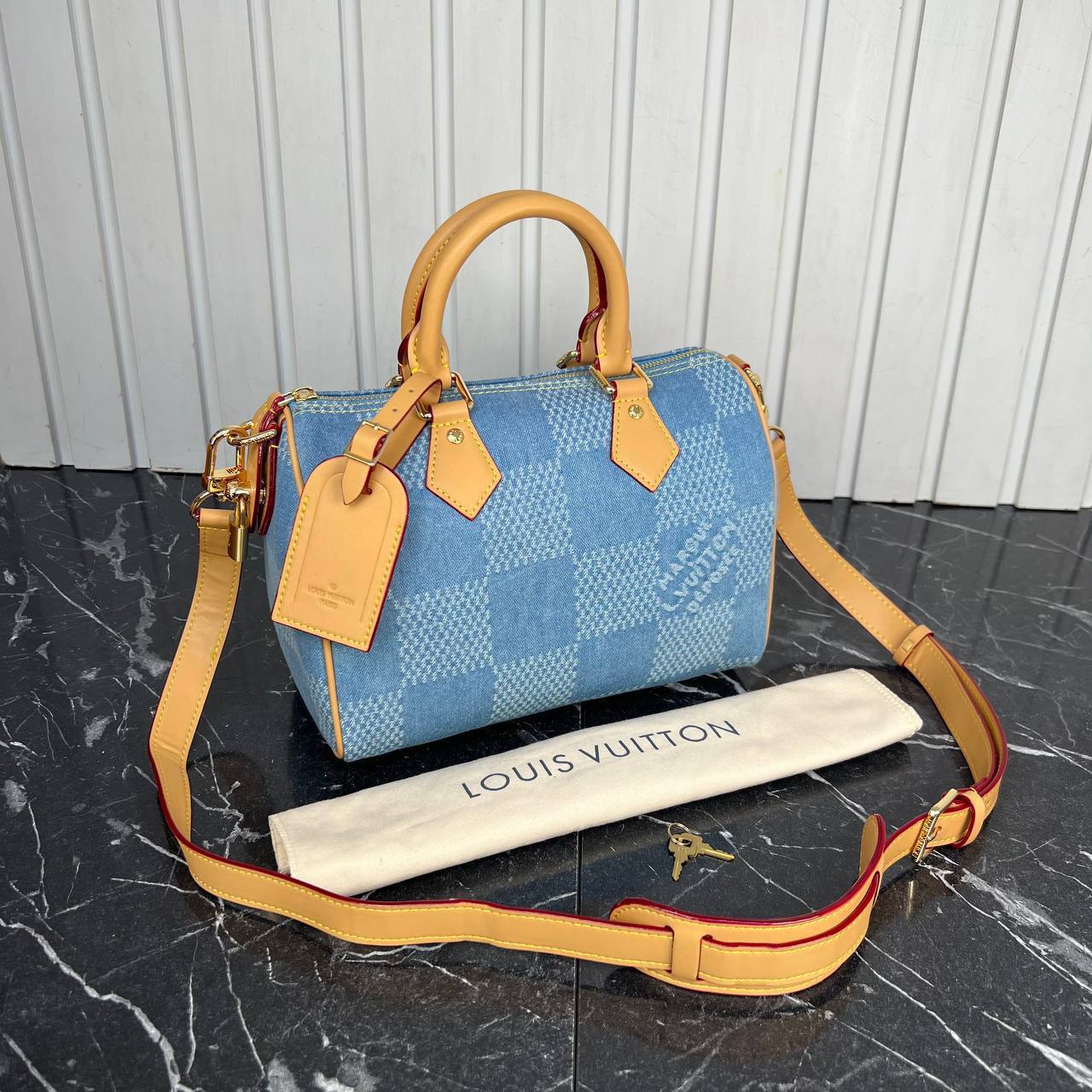 Louis Vuitton Speedy Bandouliere 25 Denim

6147