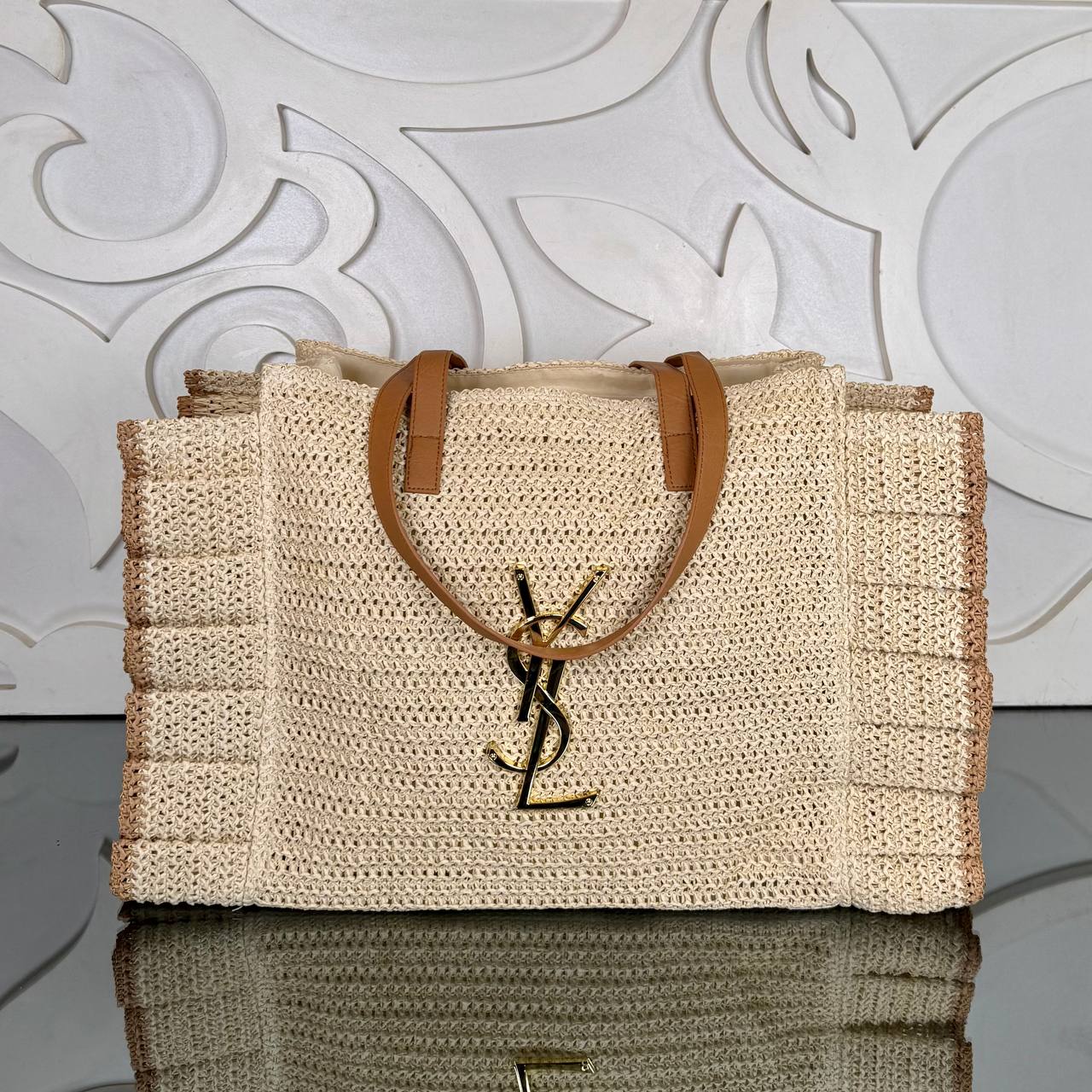 Saint Laurent Large Raffia Bag

51x33 cm 
910909 ⭐️