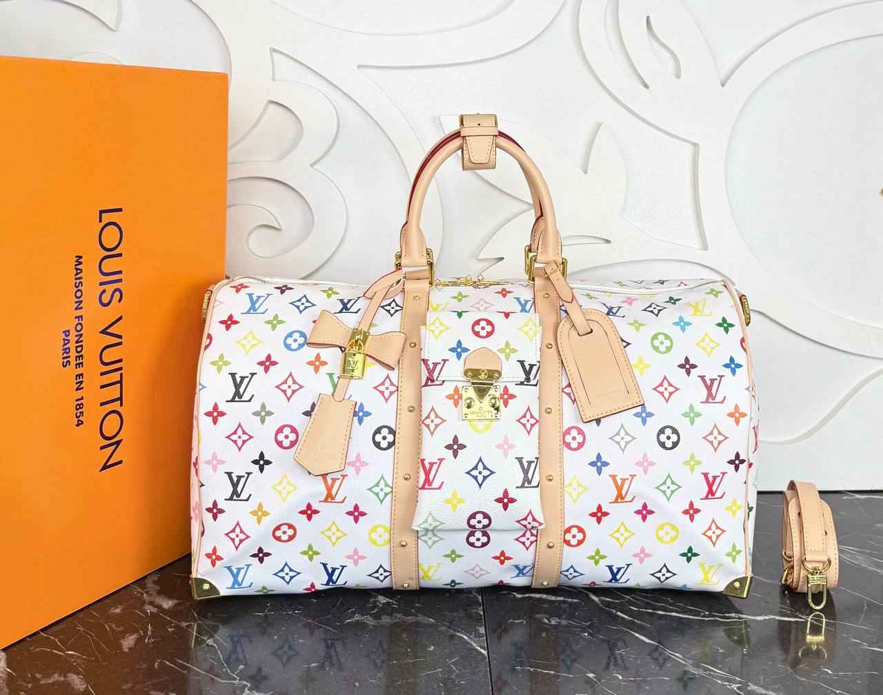 Louis Vuitton LV x TM Keepall Badouliere 45

910122 ⭐️