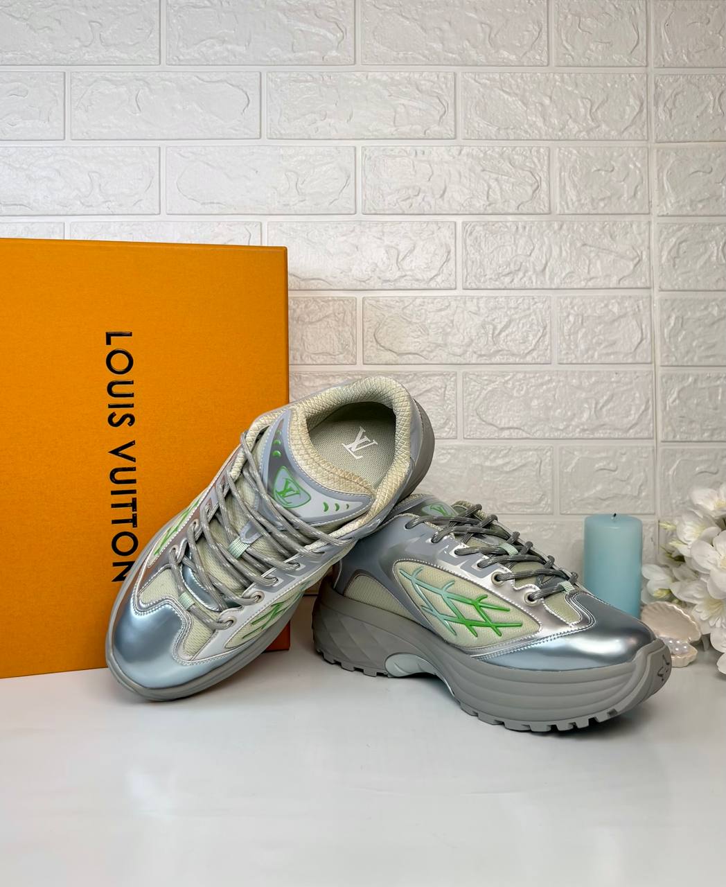 Louis Vuitton Discovery Lace-Up sneakers 785-1 ⭐️