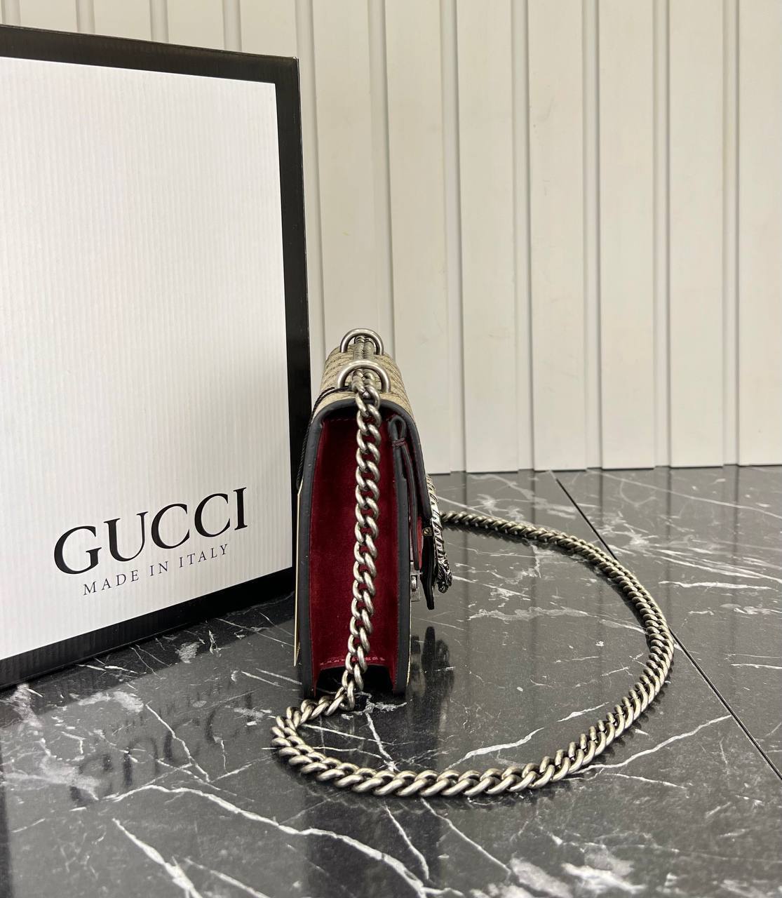 Gucci Dionysus Small Bag 

21x16 cm 
5228 ⭐️