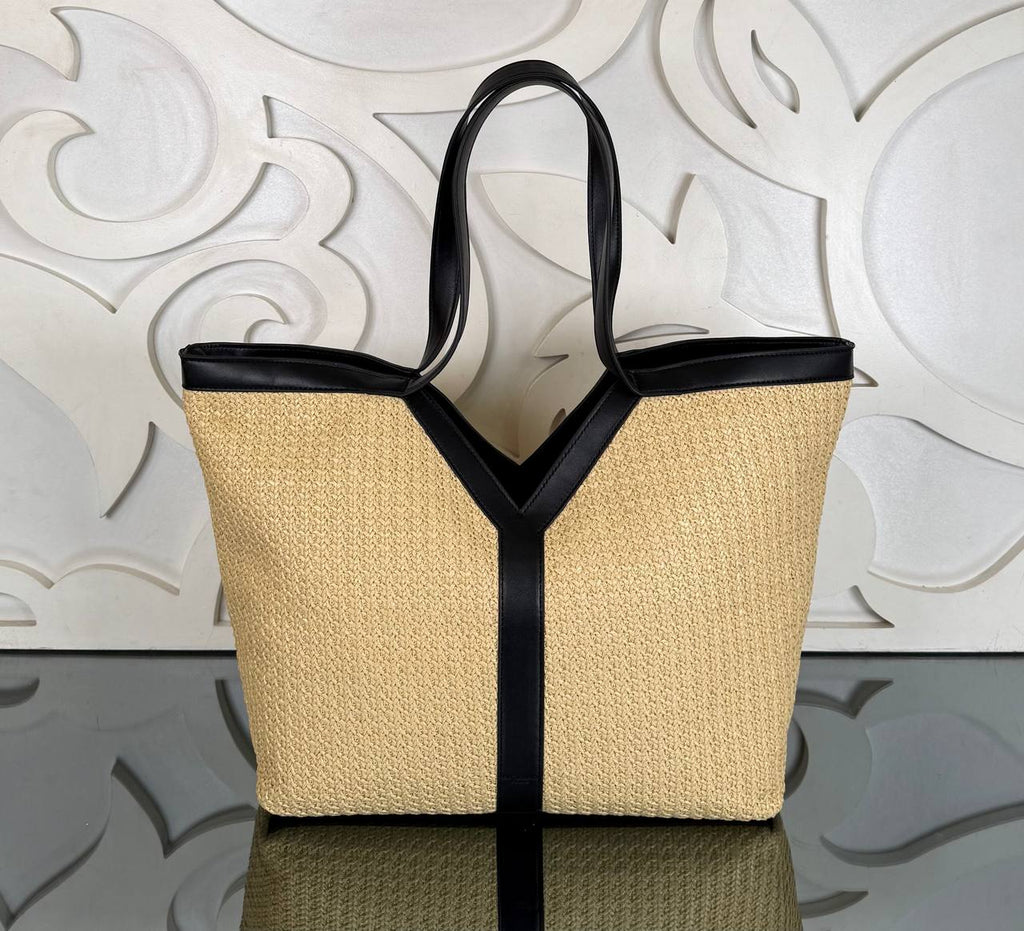Ysl Saint Laurent Large Raffia Tote Bag

38x33 cm 
910849 ⭐️
