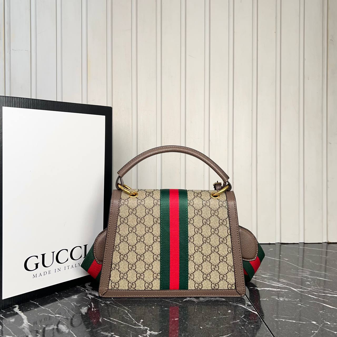 Gucci Margaret Top Handle Bag

26x18 cm 
6858 ⭐️