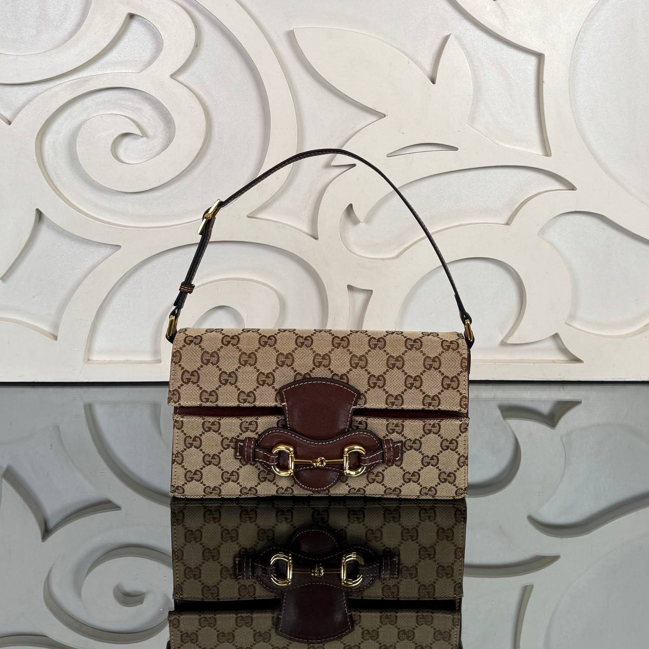 Gucci Horsebit Ristretto Handbag

26x16 cm 
910871 ⭐️