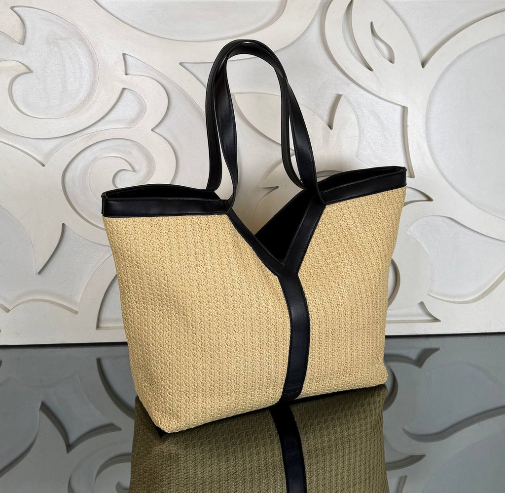 Ysl Saint Laurent Large Raffia Tote Bag

38x33 cm 
910849 ⭐️