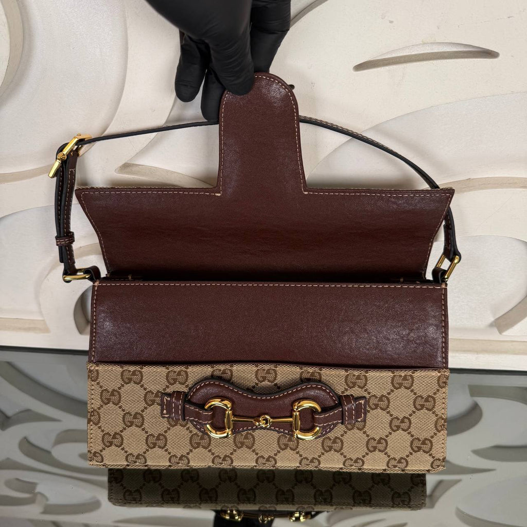 Gucci Horsebit Ristretto Handbag

26x16 cm 
910871 ⭐️