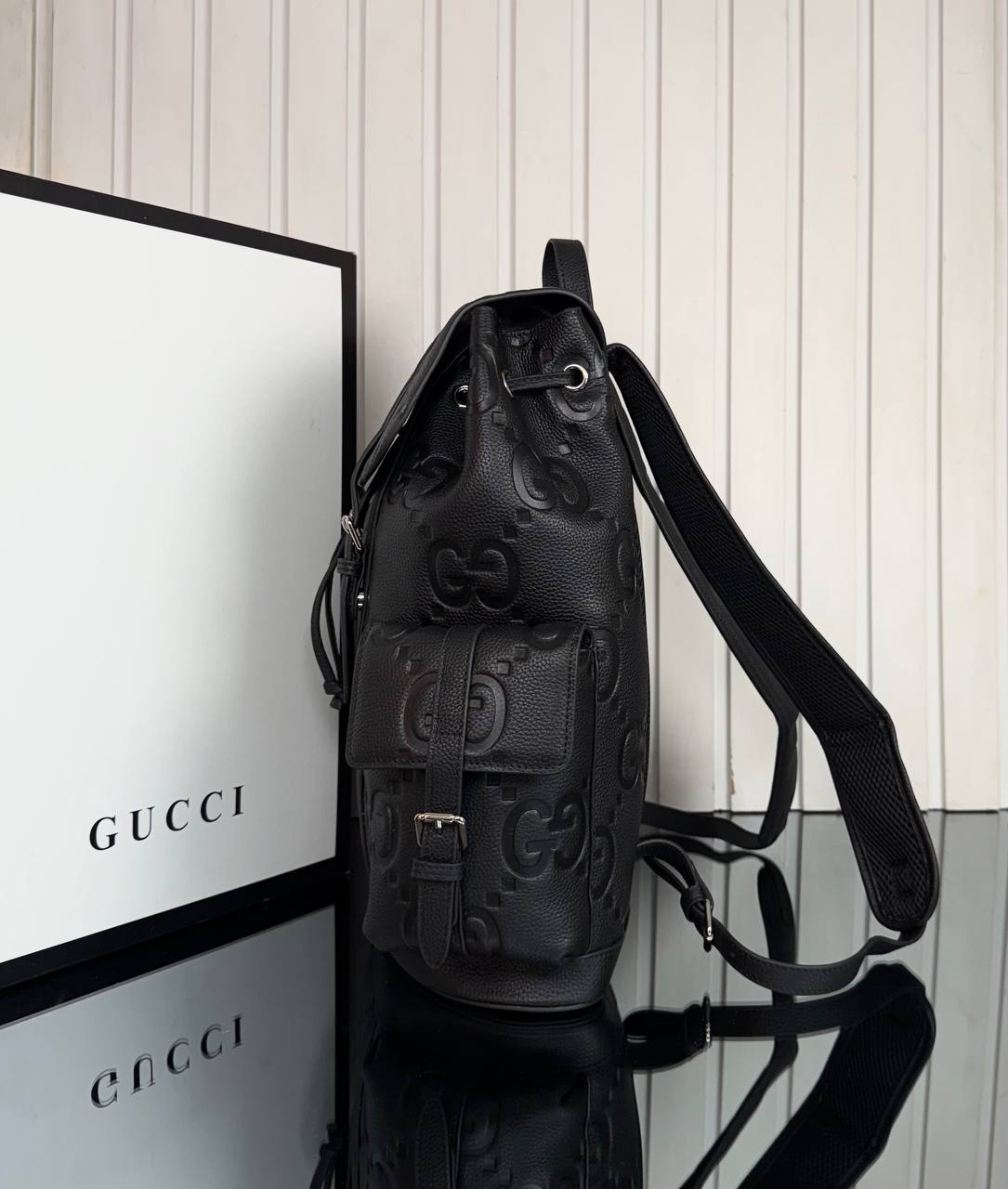 Gucci Medium GG Jumbo Backpack 

34x41 cm