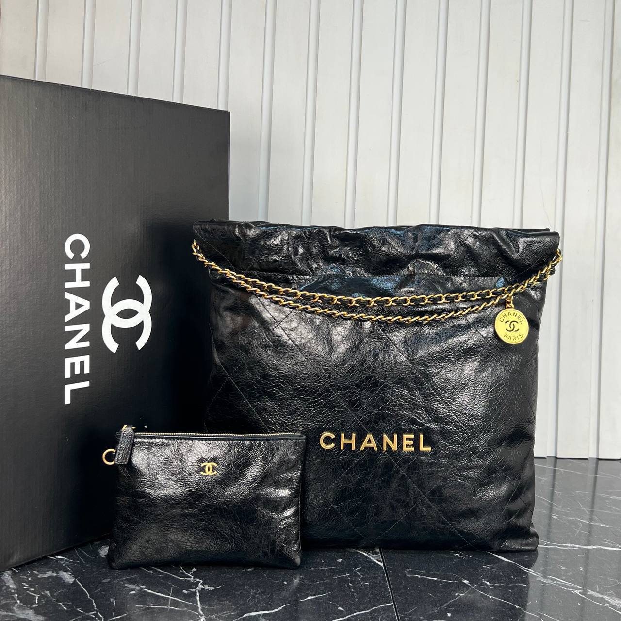 Chanel 22 Handbag

33x39 cm 
5648 ⭐️