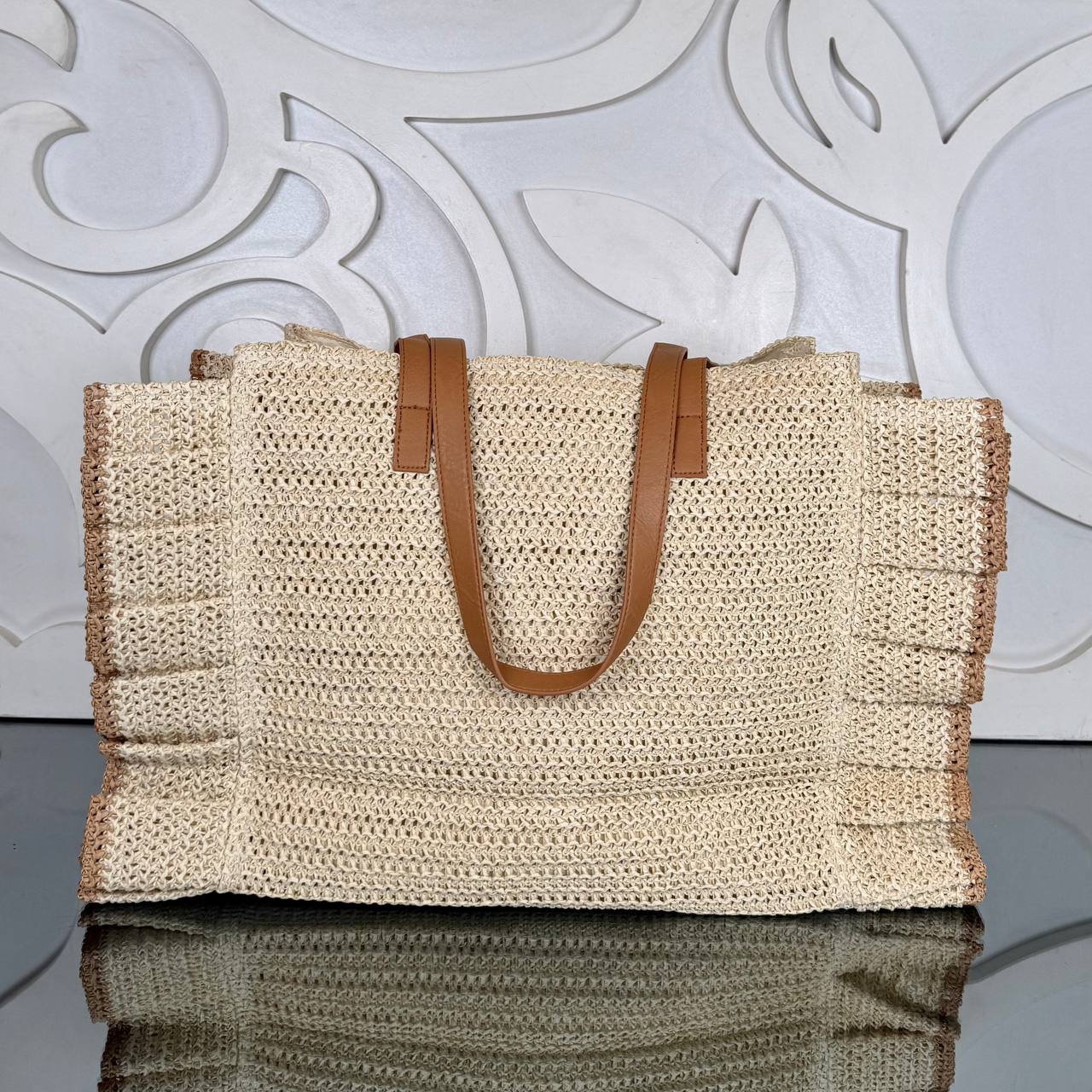 Saint Laurent Large Raffia Bag

51x33 cm 
910909 ⭐️