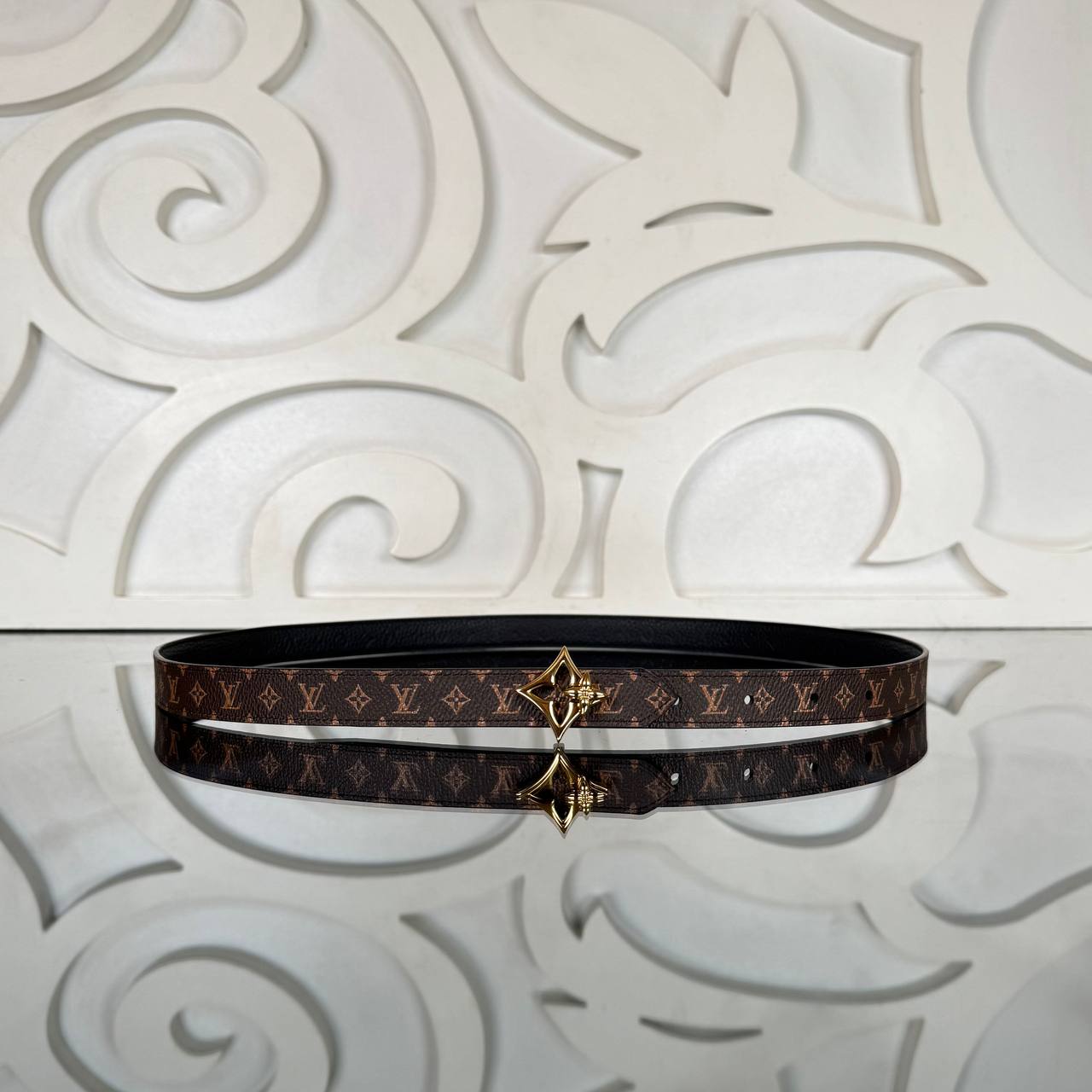Louis Vuitton Flowergram 20mm Reversible Belt 917042 ⭐️