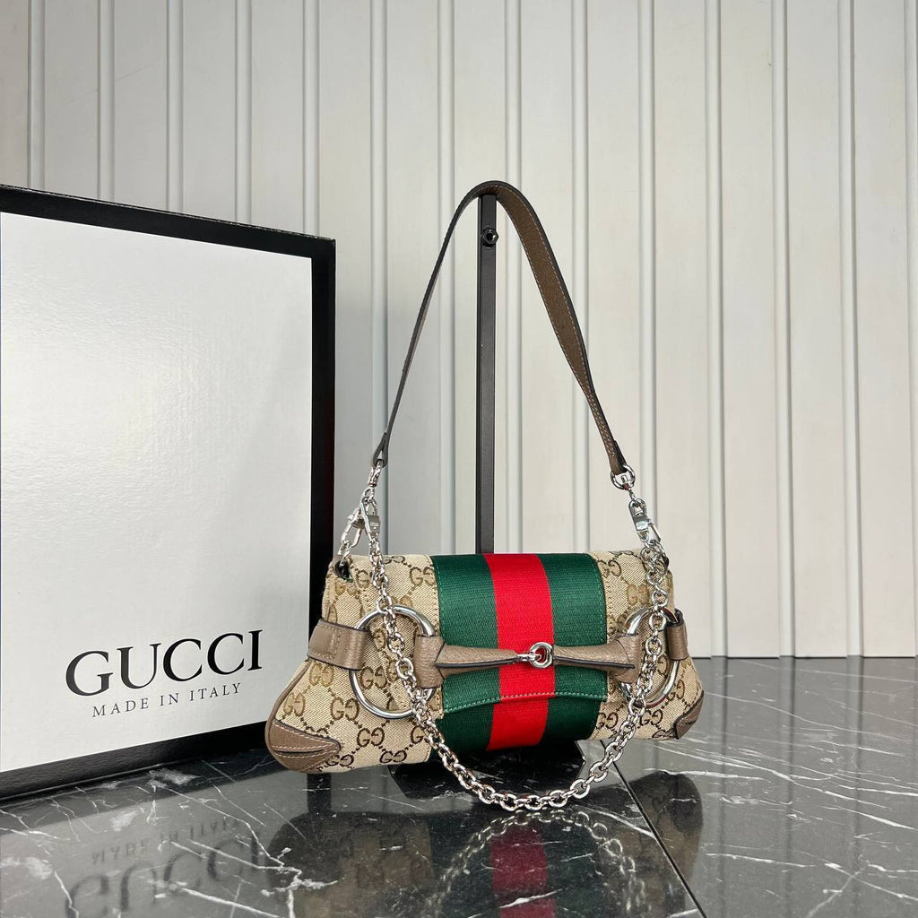 Gucci Horsebit Chain Medium Shoulder Bag

29x13 cm 
5773-2 ⭐️