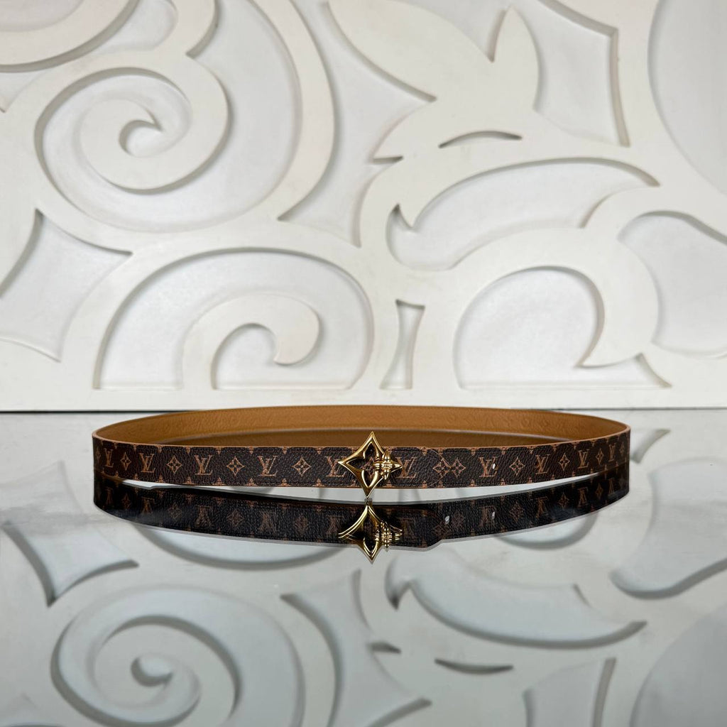 Louis Vuitton Flowergram 20mm Reversible Belt 917042 ⭐️
