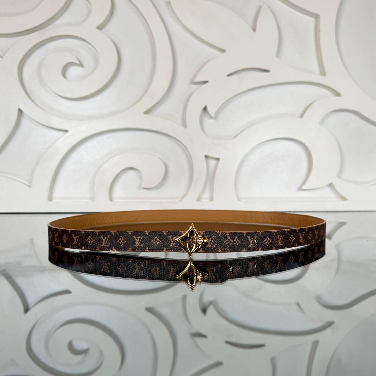 Louis Vuitton Flowergram 20mm Reversible Belt 917042 ⭐️