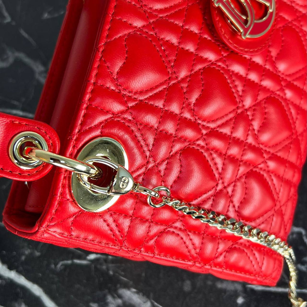 Christian Dior Lady Dior Bag Small 

16x16 cm 
5437-1