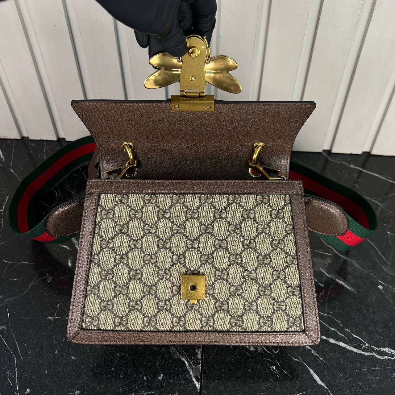 Gucci Margaret Top Handle Bag

26x18 cm 
6858 ⭐️